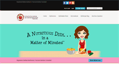 Desktop Screenshot of anutritiousdish.com